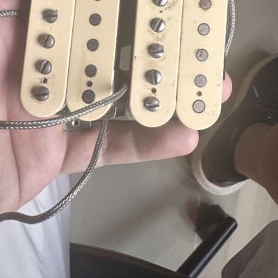Seymour Duncan Double Cream Pickup Set JN-M and Duncan Seymour Duncan Double Cream Pickup Set JN-M and Duncan