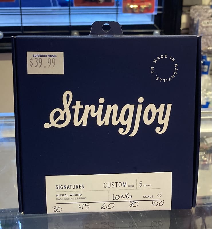 Stingjoy 4 Sting 4 Sting Long Scale Signatues Nickel