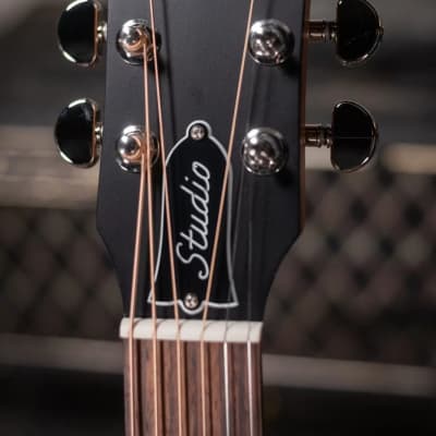 Gibson J-45 Studio Rosewood Acoustic/Electric Guitar - Satin Rosewood Burst with Hardshell Case image 5