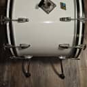 Vintage 70s Ludwig 16x22" Bass Drum 6-Ply White Cortex It BOOMS!