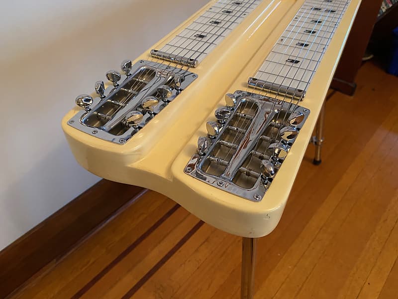 1960s Guyatone Double Neck Lap Steel D8 Double 8 String with