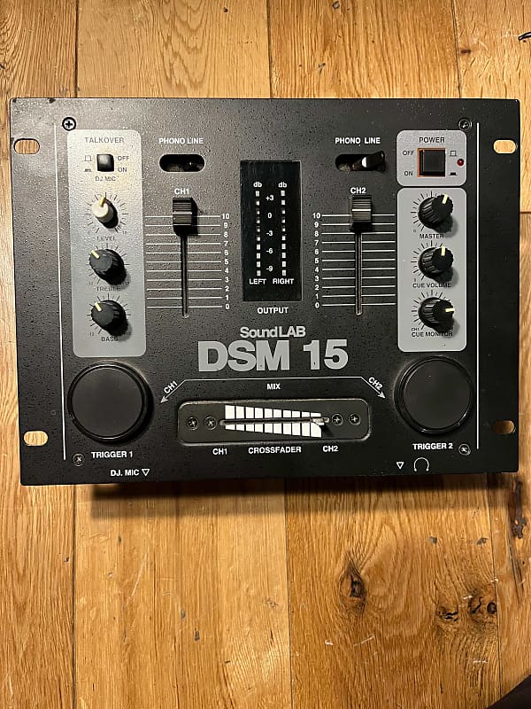 SoundLab DSM 15 DJ Mixer Reverb