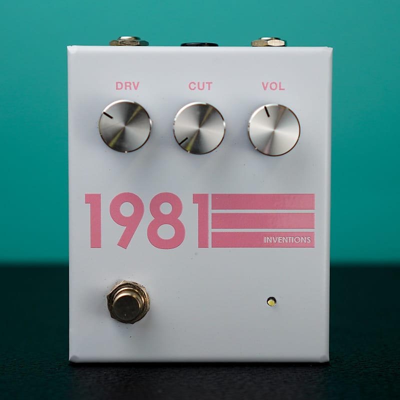 1981 Inventions DRV Overdrive White (used) | Reverb