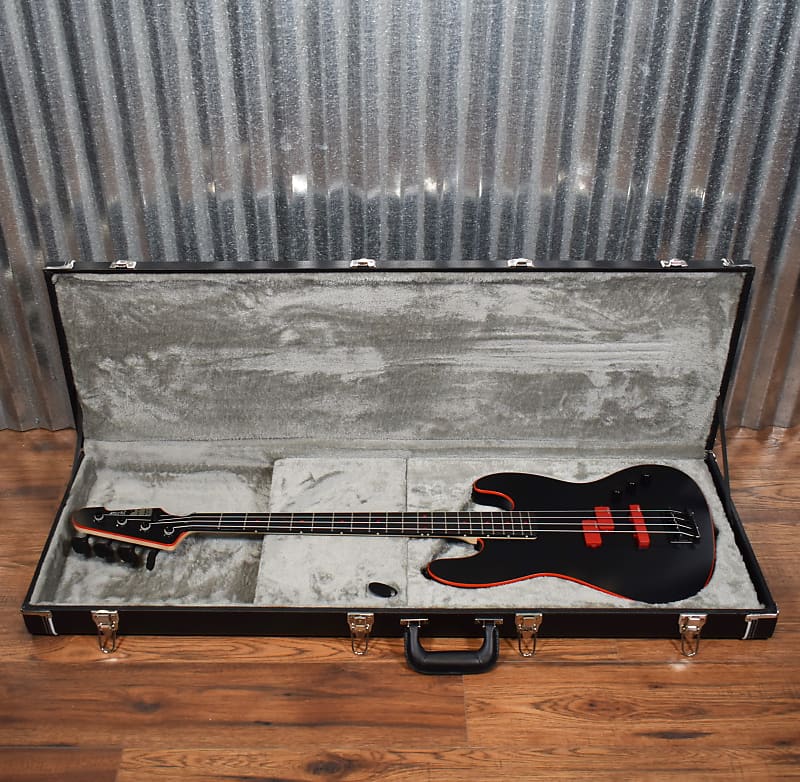ESP Custom Shop Japan Frank Bello J-4 Black Satin 4 String