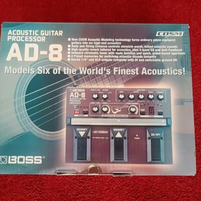 Reverb.com listing, price, conditions, and images for boss-ad-8-acoustic-guitar-processor