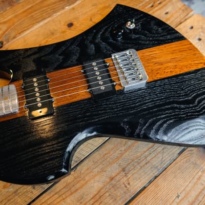 Baguley Guitars Mad Phoenix - Aluminum Axe 2021 Black image 8