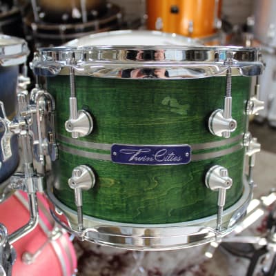 Twin Cities Drum Co. 4-Piece Bop Jelly Bean Stain Drum Set image 8