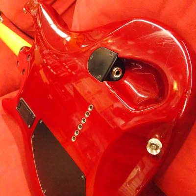 Brian Moore iM Synth Guitar W/Midi Pickups & Gig Bag Trans Red image 15