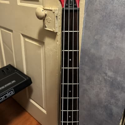 Ibanez  rb 800 Roadster bass guitar 80s - Red image 7