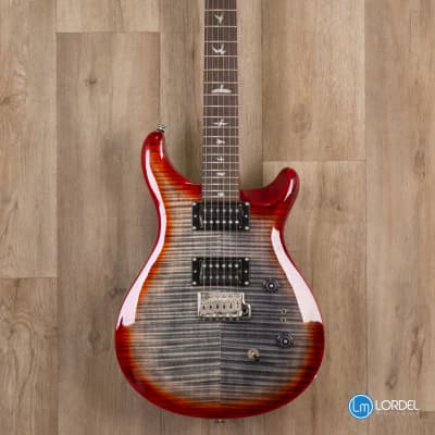 PRS SE Custom 24-08 Charcoal Cherry burst image 2