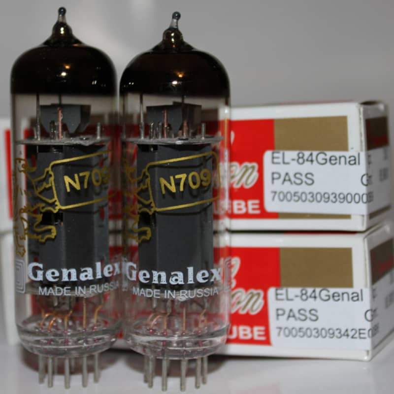 GENALEX GOLD LION EL84 マッチド クオッド 4本 真空管 GENALEX GOLD LION EL84 マッチド クオッド 4本 真空管 Genalex Gold