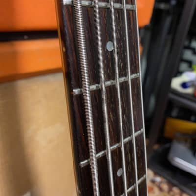 Vintage Hohner Professional B Bass V 5 String Thru Neck Active Guitar image 8