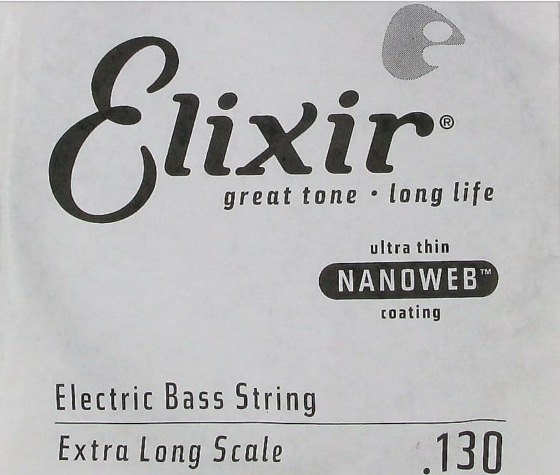 Elixir 15431 Nano Nickel Single String Extra Long Scale Reverb