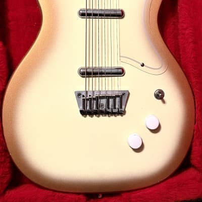 Jerry Jones Baritone guitar  1990s Copper / Cream Sunburst image 2