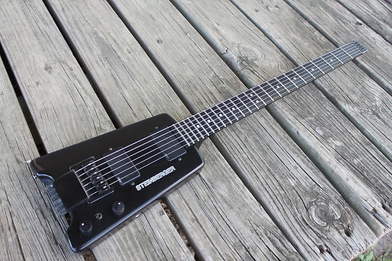 Steinberger GL2 Headless Hardtail Guitar Black image 1