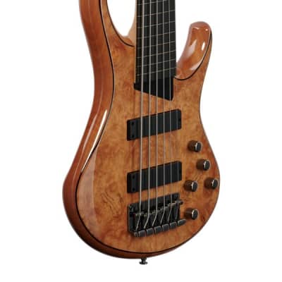 MTD Kingston Z6 Fretless 6-String Bass Guitar Natural Gloss MTD Kingston Z6 Fretless 6-String Bass Guitar Natural Gloss
