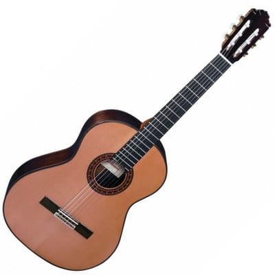 almansa Conservatory 436 chitarra classica con case rigido for sale