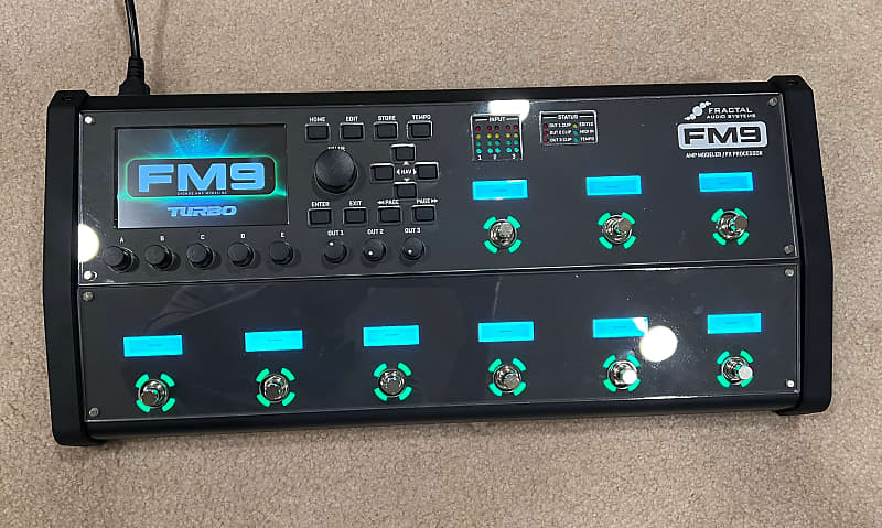 Fractal Audio FM9 Turbo Amp Modeler/FX Processor + EV1