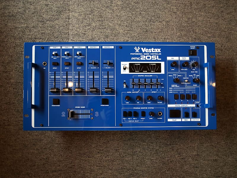 Vestax PMC-20SL blue custom by ghostinmpc | Reverb