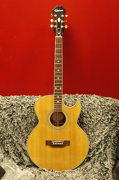 Epiphone PR-5E PR5ENA Acoustic Electric Guitar with Cutaway image 1