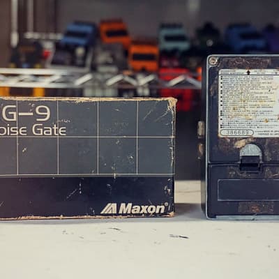 Maxon NG-9 Noise Gate w/Box | Vintage 1980s Made in Japan | Reverb