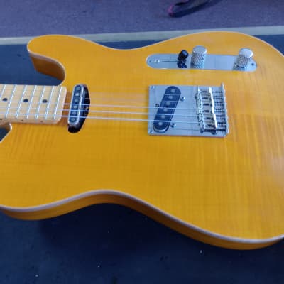 Fender Select Series Telecaster Carved Top 2012 Amber W/Original Hard Case *** FREE SHIPPING *** image 11