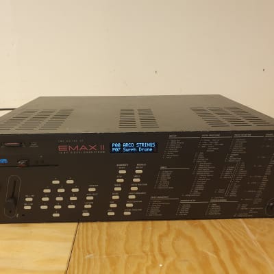 E-MU Systems Emax II Rack, 2206 Turbo Model, 8MB RAM Stereo