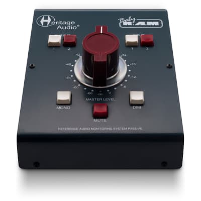 Heritage Audio Baby RAM 2-Channel Passive Studio Monitoring System image 3