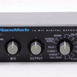 Alesis Nanoverb Multi-Effects Rack Mount Effects PD-1033