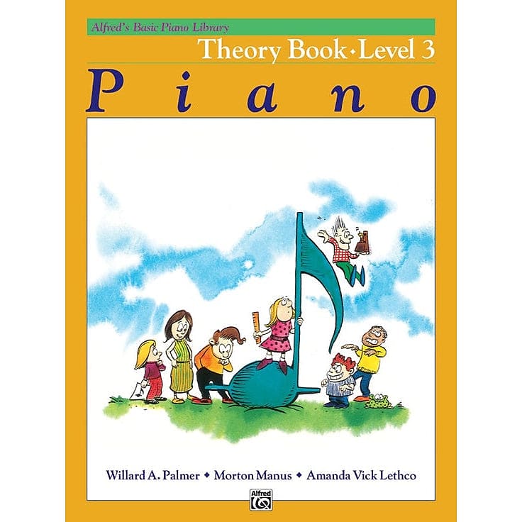 Alfred's Basic Piano Library | Theory Book 3 | Reverb