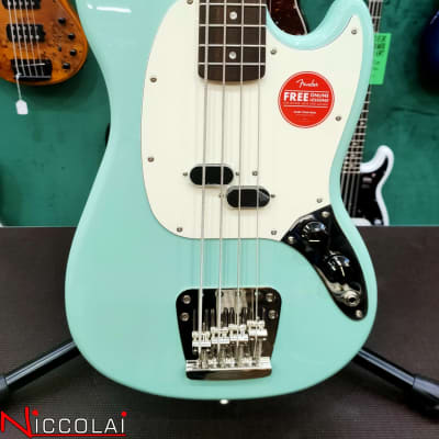 Immagine Squier Classic Vibe 60S MUSTANG BASS Laurel Fingerboard, Surf Green - 2