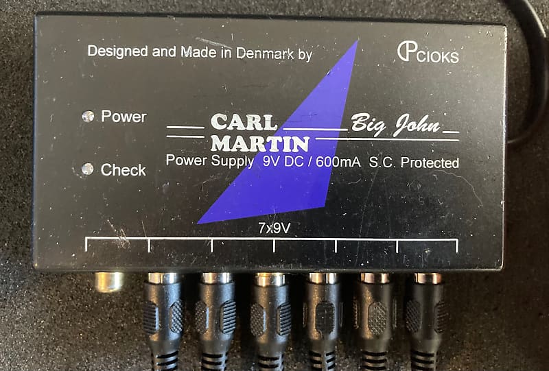 Carl Martin Big John 90's - Black Metallic image 1