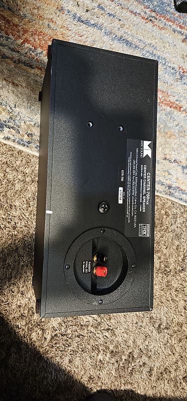 Miller &amp; kreisel center channel speaker 750 THX - Black  			