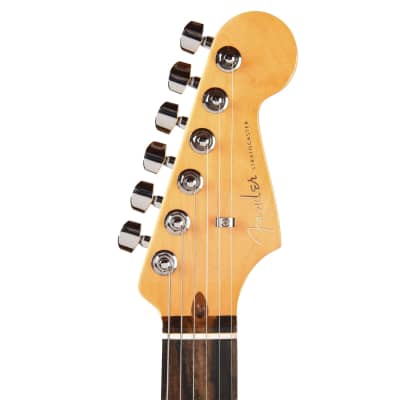 Fender American Ultra Stratocaster Mystic Pine & Anodized Gold Pickguard (CME Exclusive) image 6