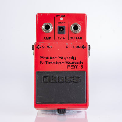 Boss PSM-5 Power Supply & Master Switch (Red Label) image 1
