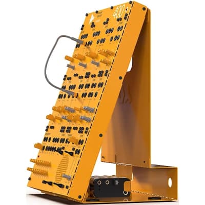 teenage engineering  POM-400 pocket operator modular Analog Synth 2024 - yellow-ish / orange image 1
