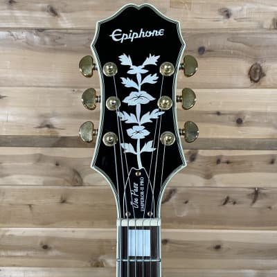 Epiphone 2015 Joe Pass Emperor II Pro Electric Guitar USED - Vintage Sunburst image 3