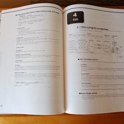 Korg Prophecy - 2 Original manuals + 2 Eprom version 2.0 image 10
