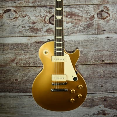 2021 Gibson Les Paul Standard - Gold Top P-90s image 1
