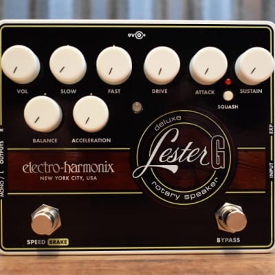 Electro-Harmonix EHX Lester G Rotary Speaker Emulator Guitar Effect Pedal image 2
