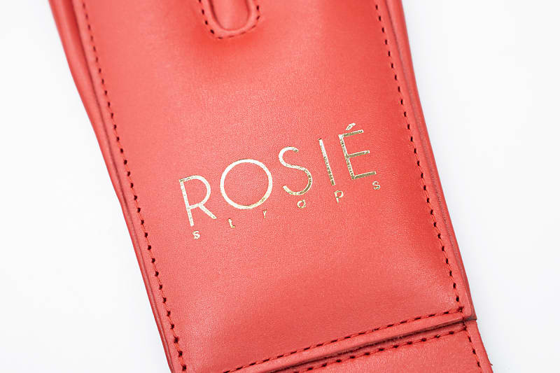 【new】ROSIÉ / ROSIE straps Pastel Limited Collection Red 4.0inch【横浜店】