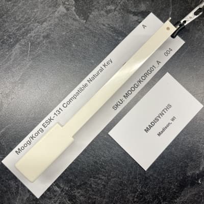 ORIGINAL Moog/Korg/Univox Replacement A Key (for Matsushita ESK-131 Keybeds) for Moog MG-1, Prodigy, Rogue, Opus 3, Korg Minikorg 700, Minikorg 700S, MS-10, MS-20, VC-10, Poly Ensemble P, Univox K1/K2, and more
