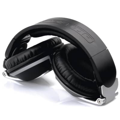 Reloop RHP-20 Chrome And Black Premium DJ Headphones image 2
