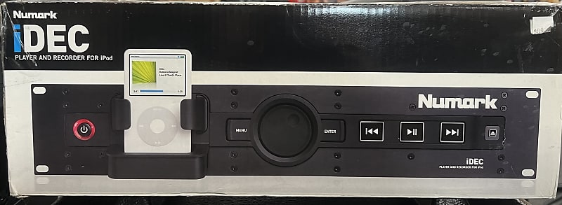 Numark IDEC Rack Mounted DJ IPOD Interface Player 2024 & Recorder