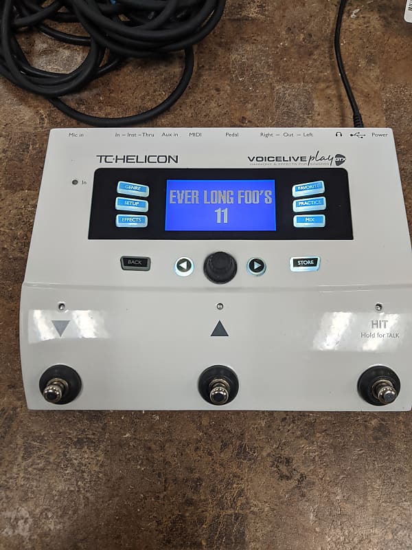 TC Helicon VoiceLive Play GTX | Reverb