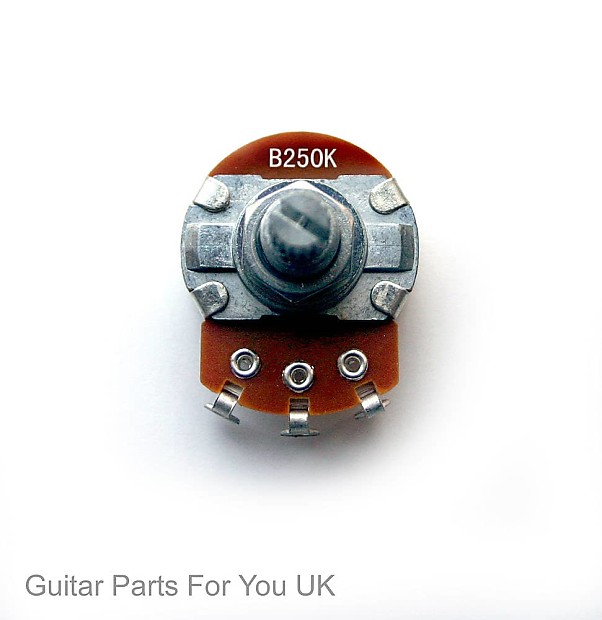 B250K Full Size Guitar Tone Pot 18Mm Shaft Electrics Reverb UK