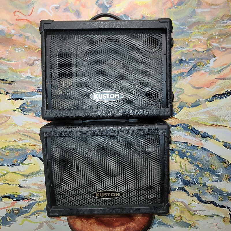 Kustom KPC10M Matching Monitors Passive PA Speakers (USED) | Reverb