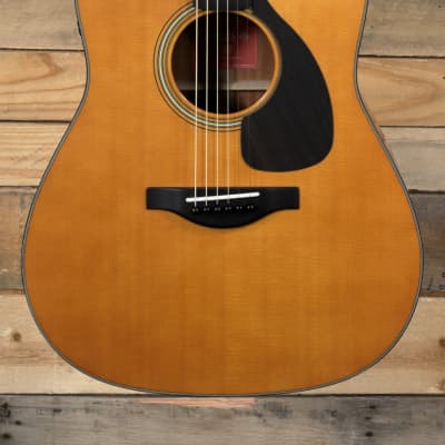 Yamaha FGX5 Red Label Acoustic/Electric Guitar Natural w/ Case image 2