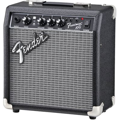 Fender Frontman 10G 10W Guitar Combo Amplifier Amp Black/Silver 120V 4-Ohm image 3