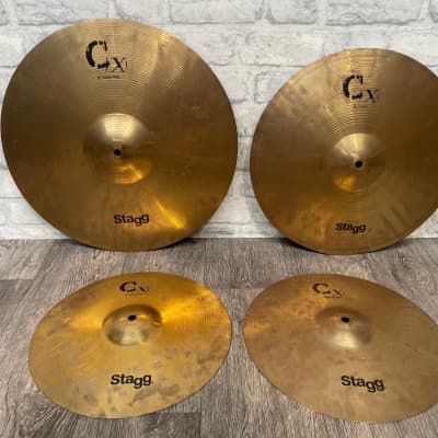 Stagg CX Cymbal Set x4 18 16 14 Drum Accessories HT17 Reverb